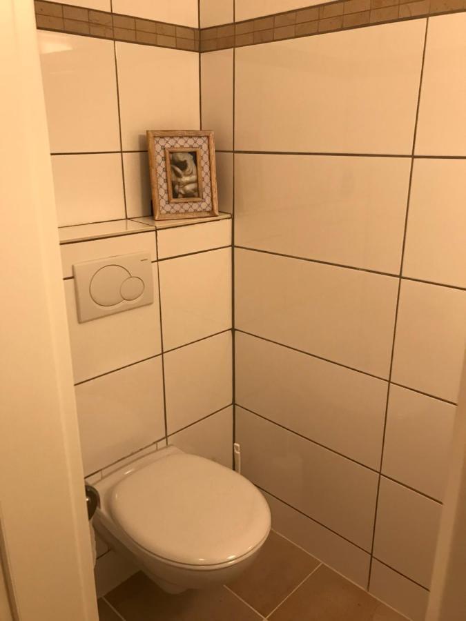 Gemuetliches Ferienhaus Hinterm Deich ノルトシュトラント エクステリア 写真